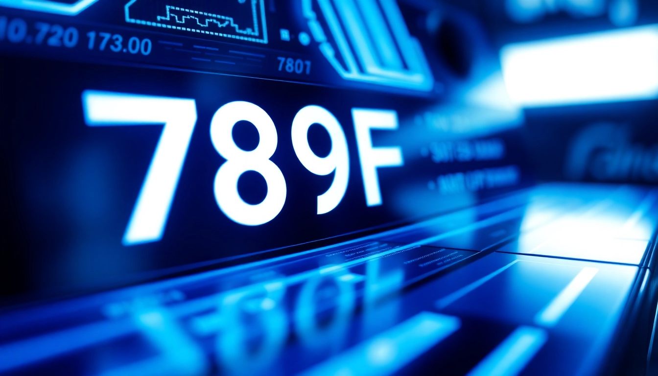 789F technology branding with sleek digital interface highlighting innovation and modernity for enhanced user engagement.