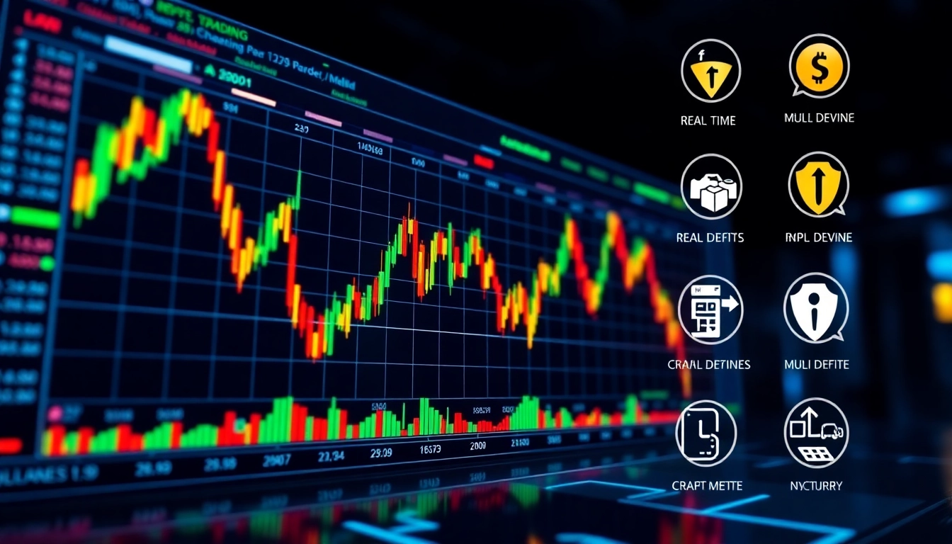 Detailed AICoin cryptocurrency platform displaying real-time charts and secure trading features for global users.