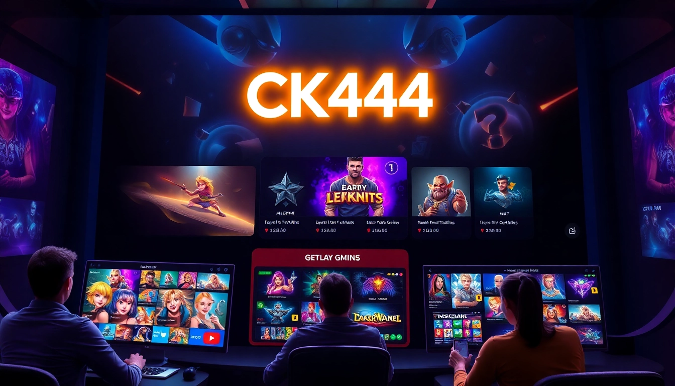 ck444 login page featuring a user-friendly interface and dynamic gaming visuals for seamless access to top online casino features.