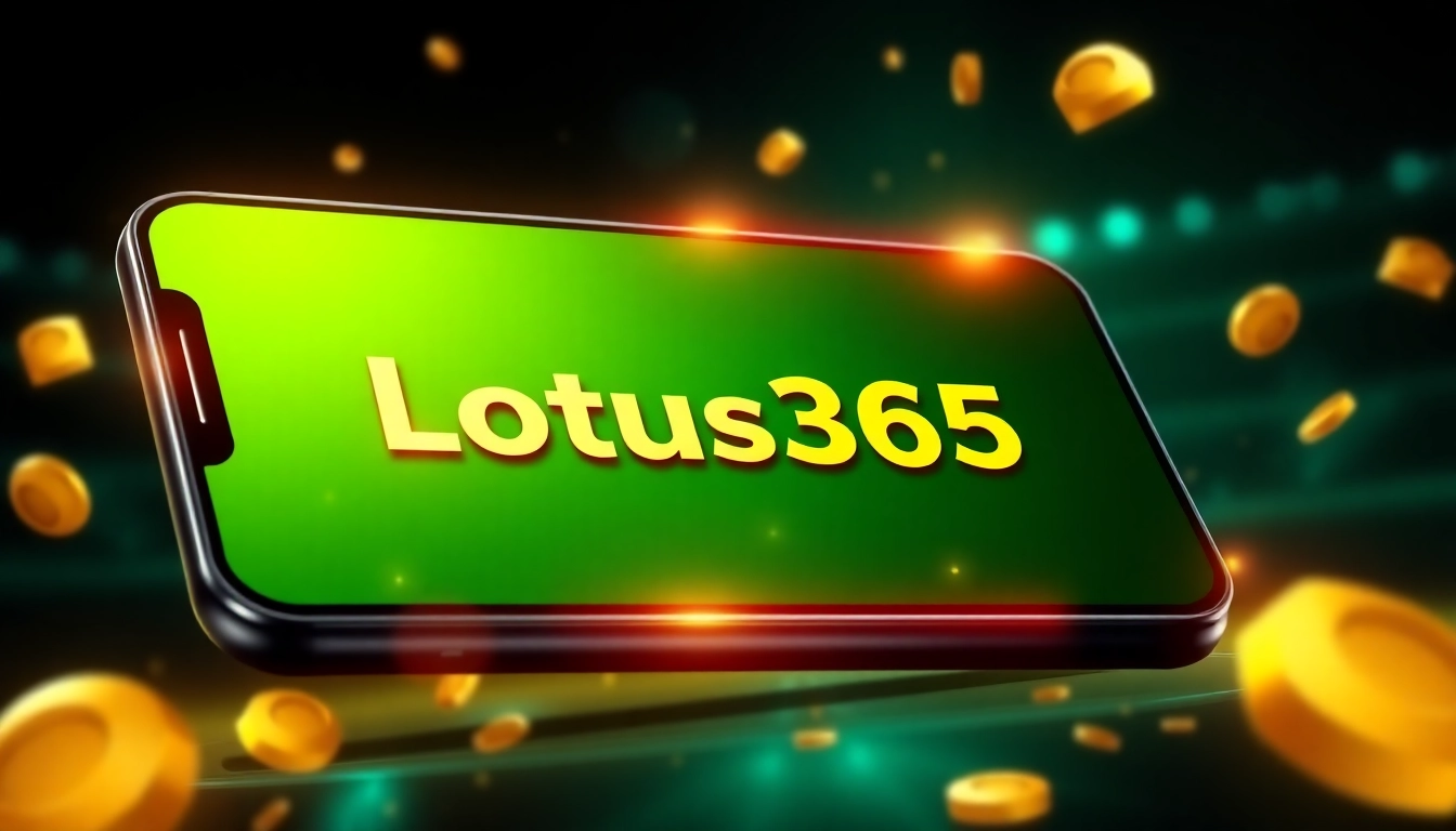 Creative visual of a user logging into Lotus365 ID on a smartphone, highlighting the seamless online betting and gaming experience for Indian users, emphasizing speed and security.