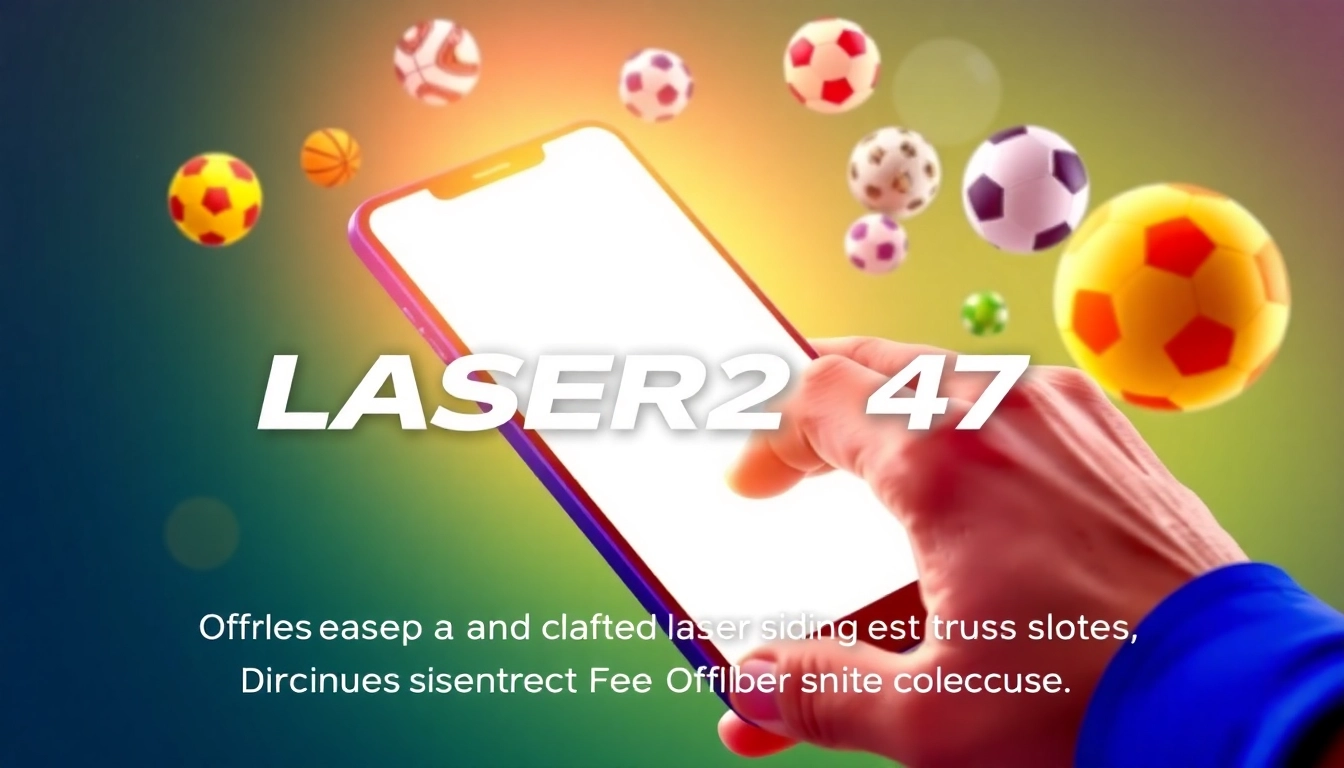 Seamless betting on Laser247 Online platform displayed on a smartphone with live sports graphics and secure transaction icons for accessibility.