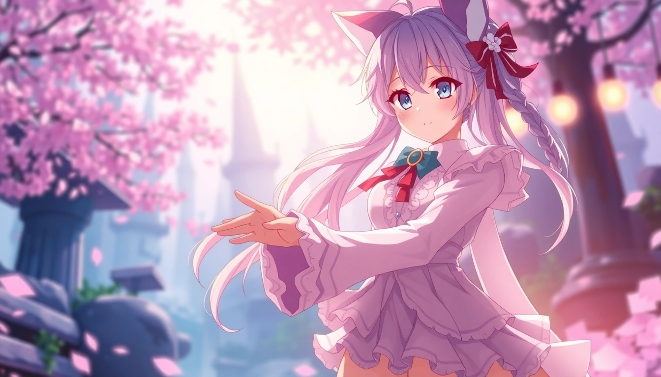 An engaging AI hentai generator scene showcasing a vibrant, customizable anime character with realistic details and expressive pose for accessibility.